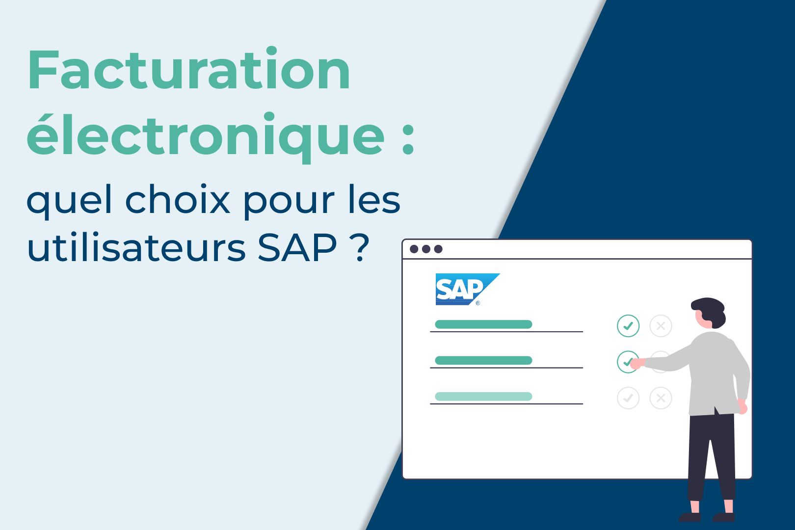 facturation électronique utilisateurs sap