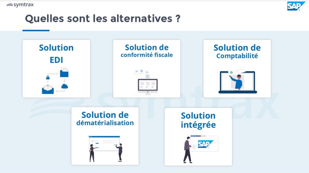 solutions alternatives facturation électronique sap