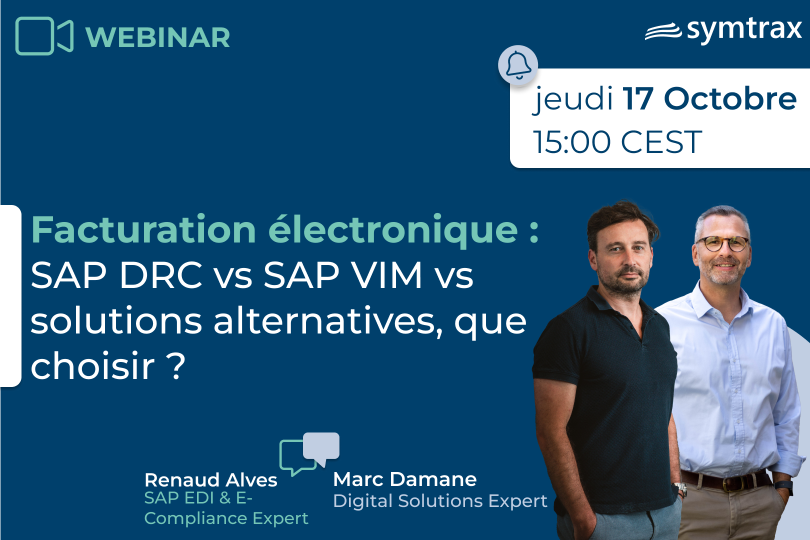 webinar facturation électronique SAP 