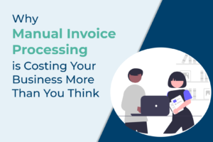 Manual e-invoice processing